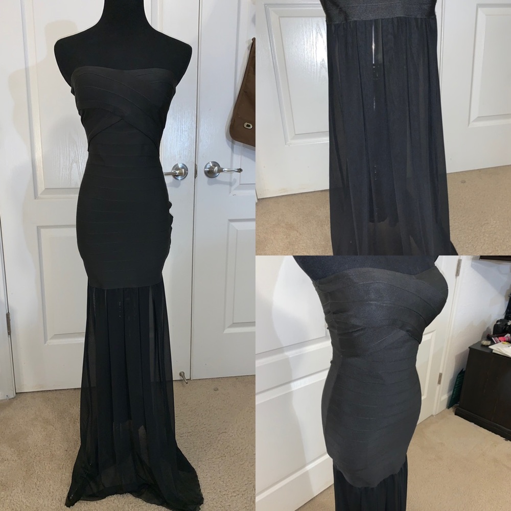 Black Bandage dress